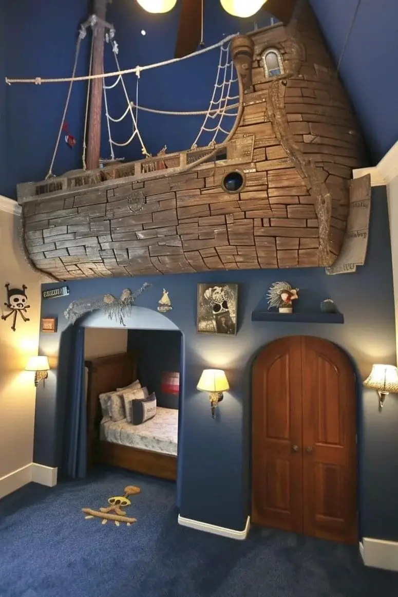 Pirate Ship Bedroom