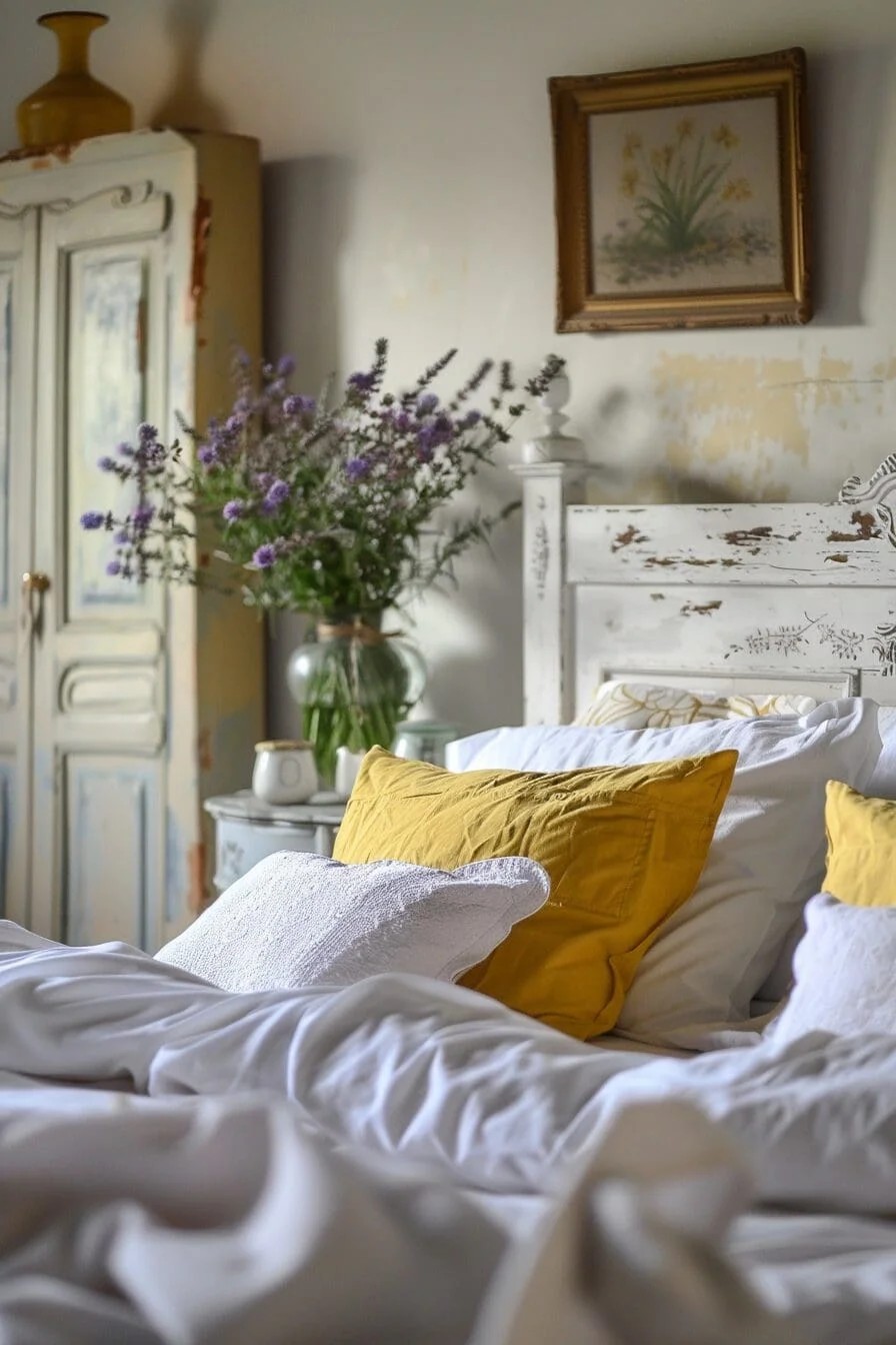 Yellow and Lavender French Countryside Inspired