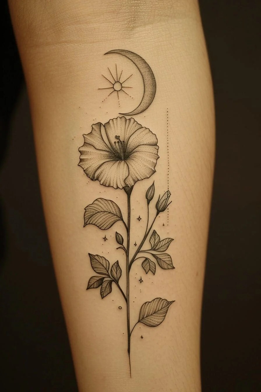 Moonflower Tattoo