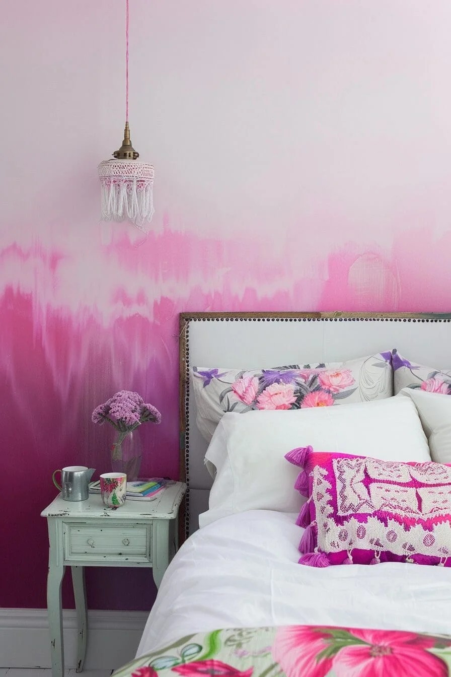 Ombre Wall Treatment