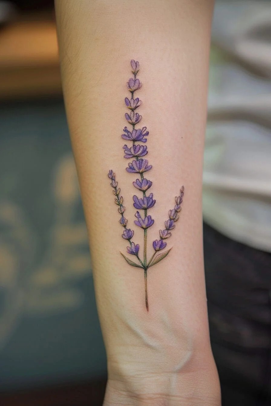 Lavender Tattoo