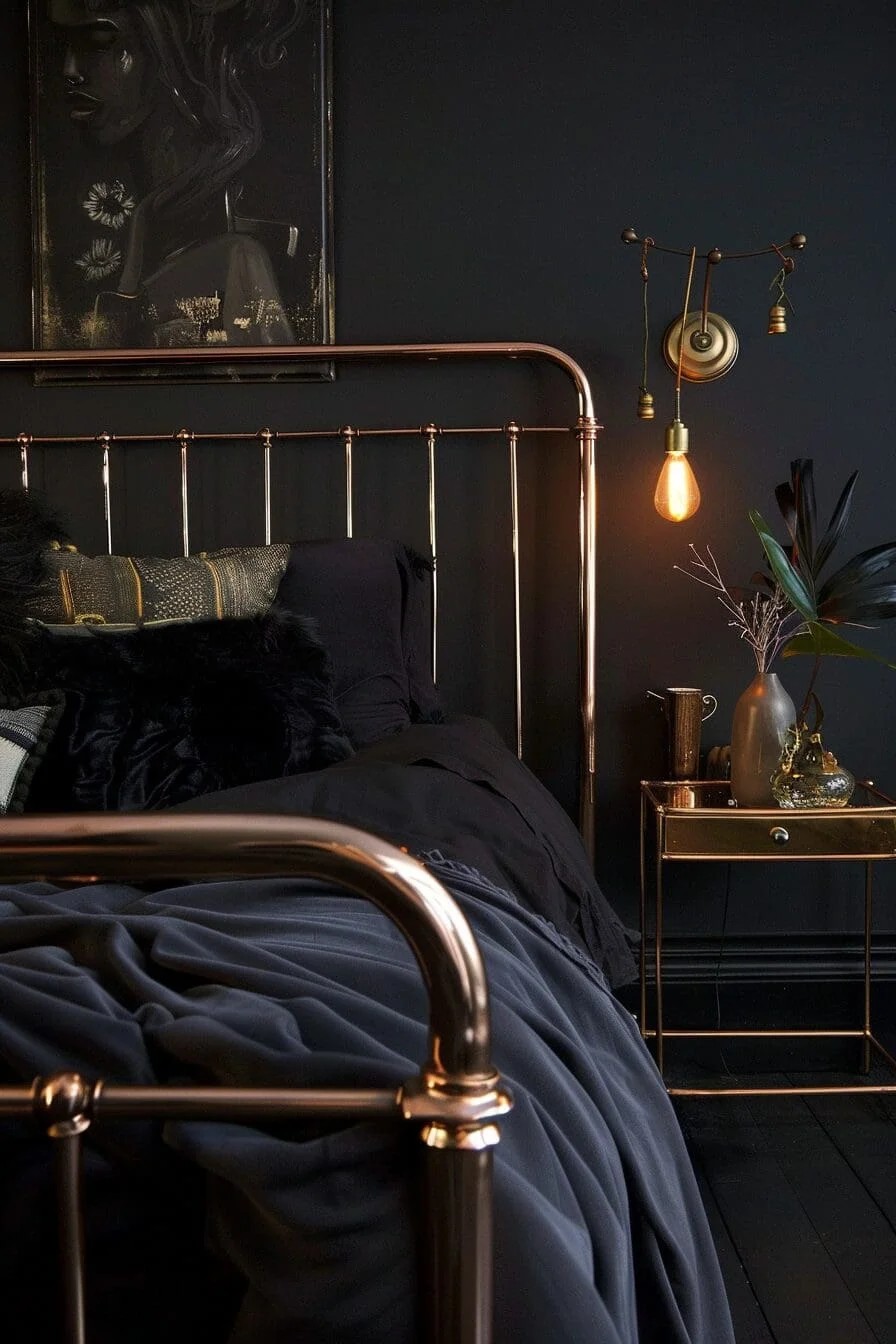 Copper Bed Frame