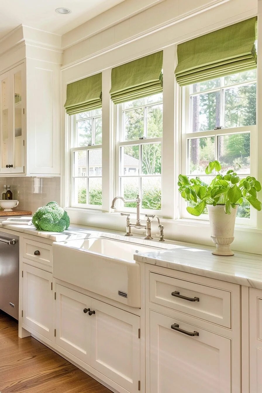 Green Window Treatments