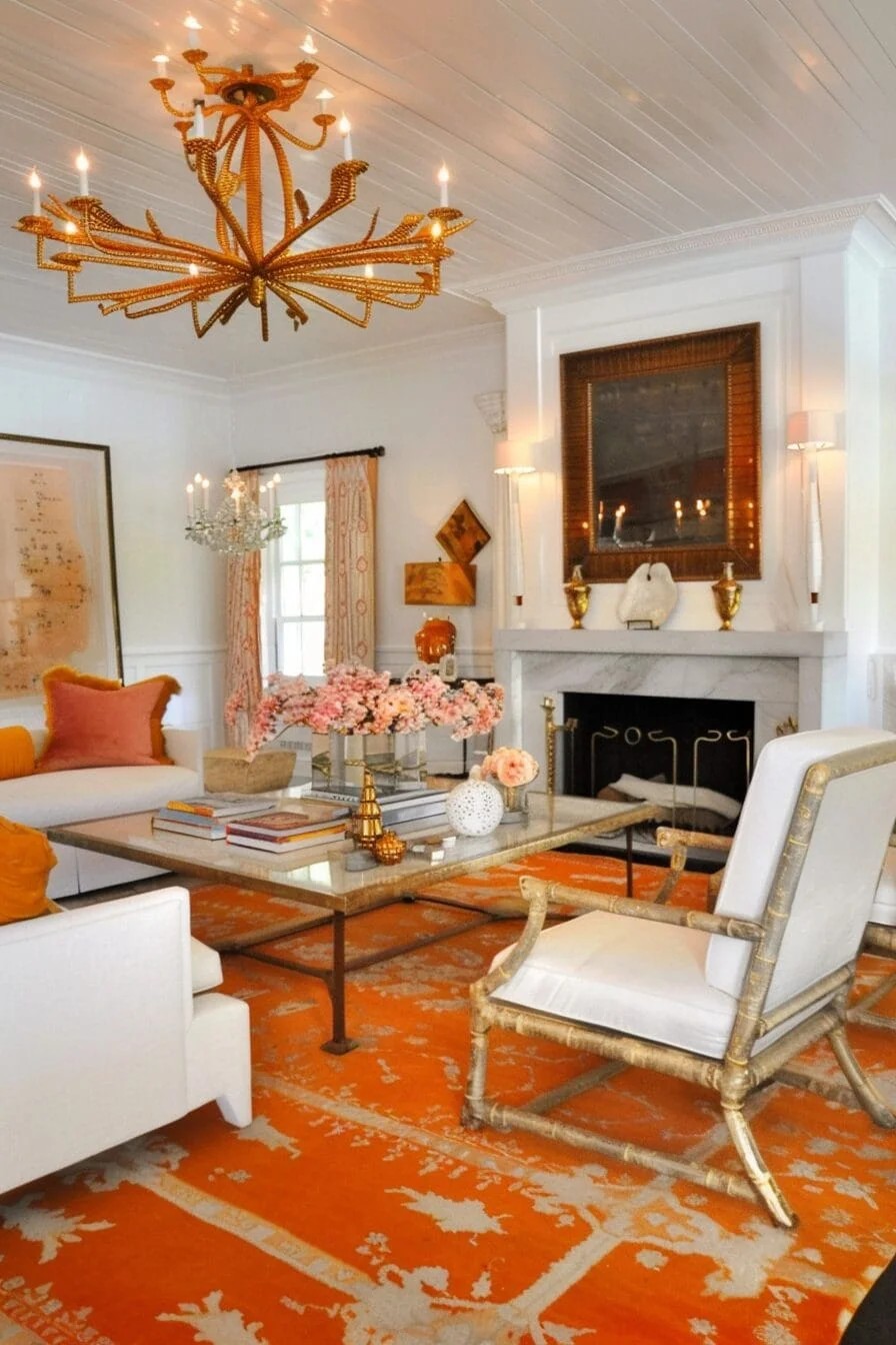 Burnt Orange Rug