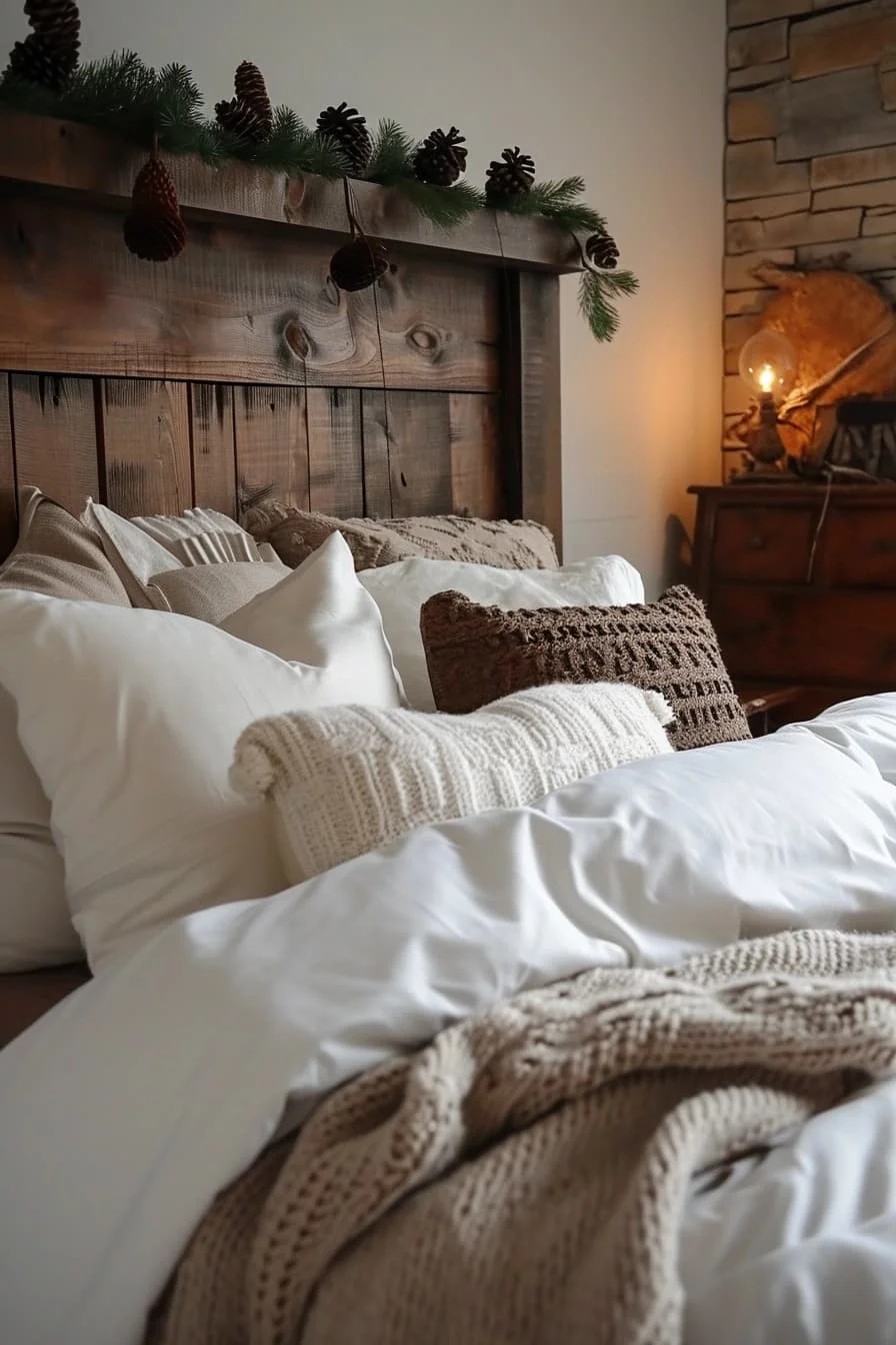 Acorn And Pinecone Accents For The Bedroom