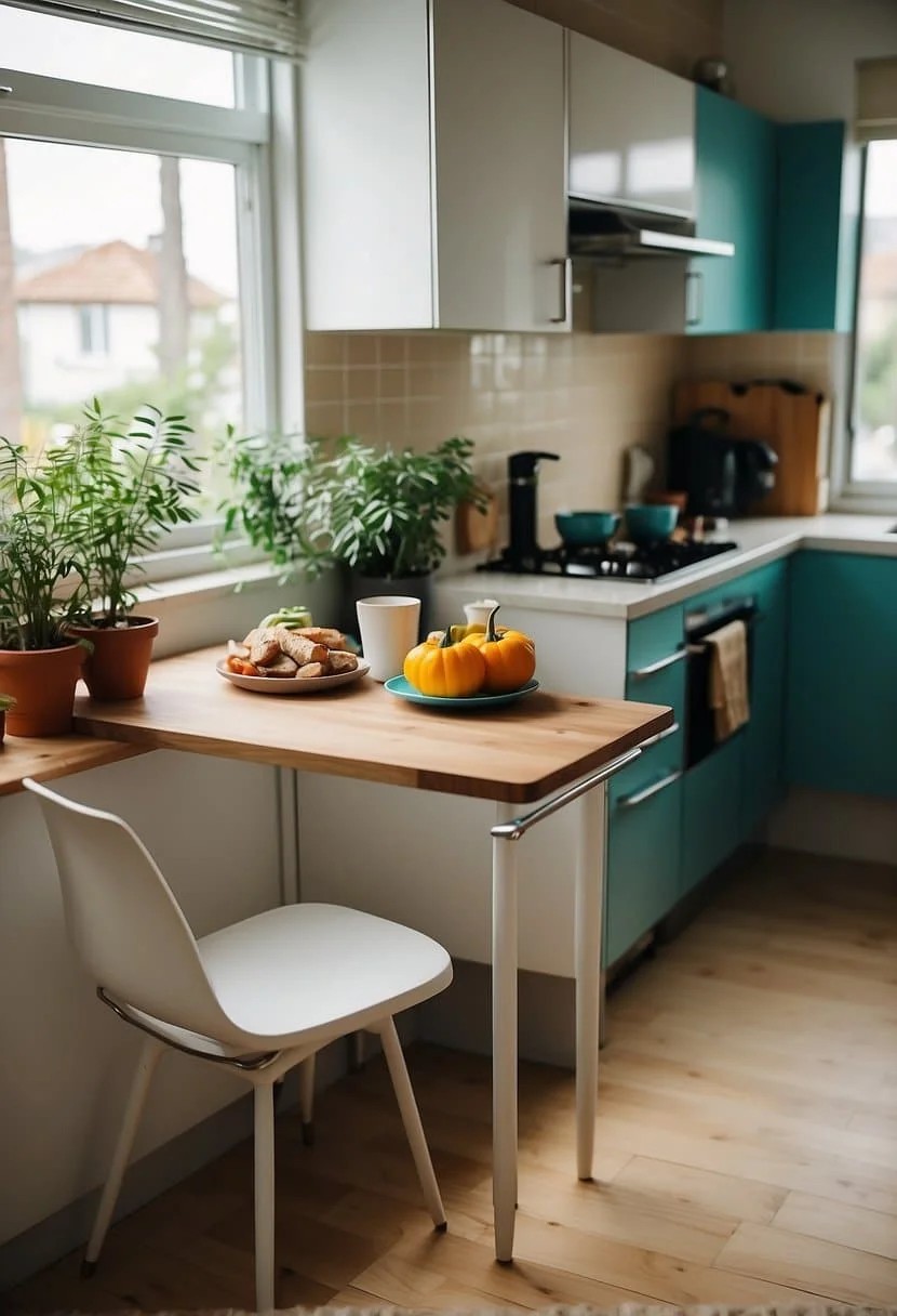 Optimize Your Small Kitchen with a Fold-Down Table