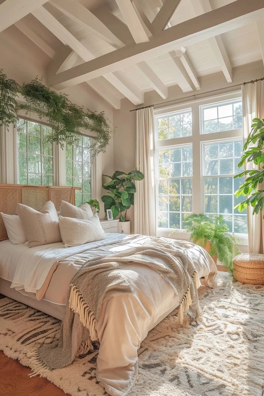 Enhance with Bedroom Plants