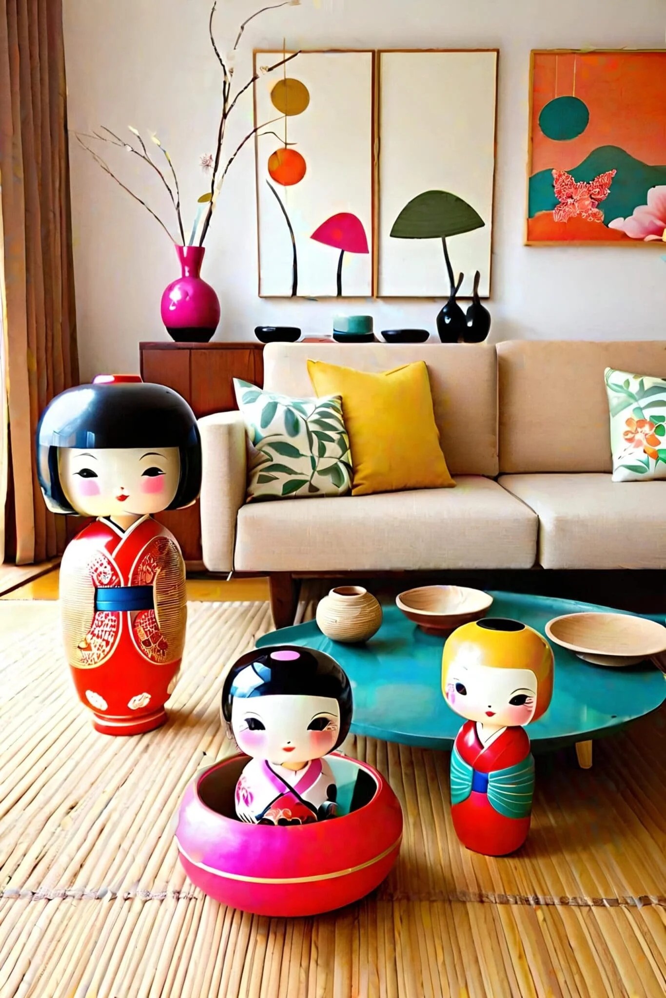 Kokeshi Dolls