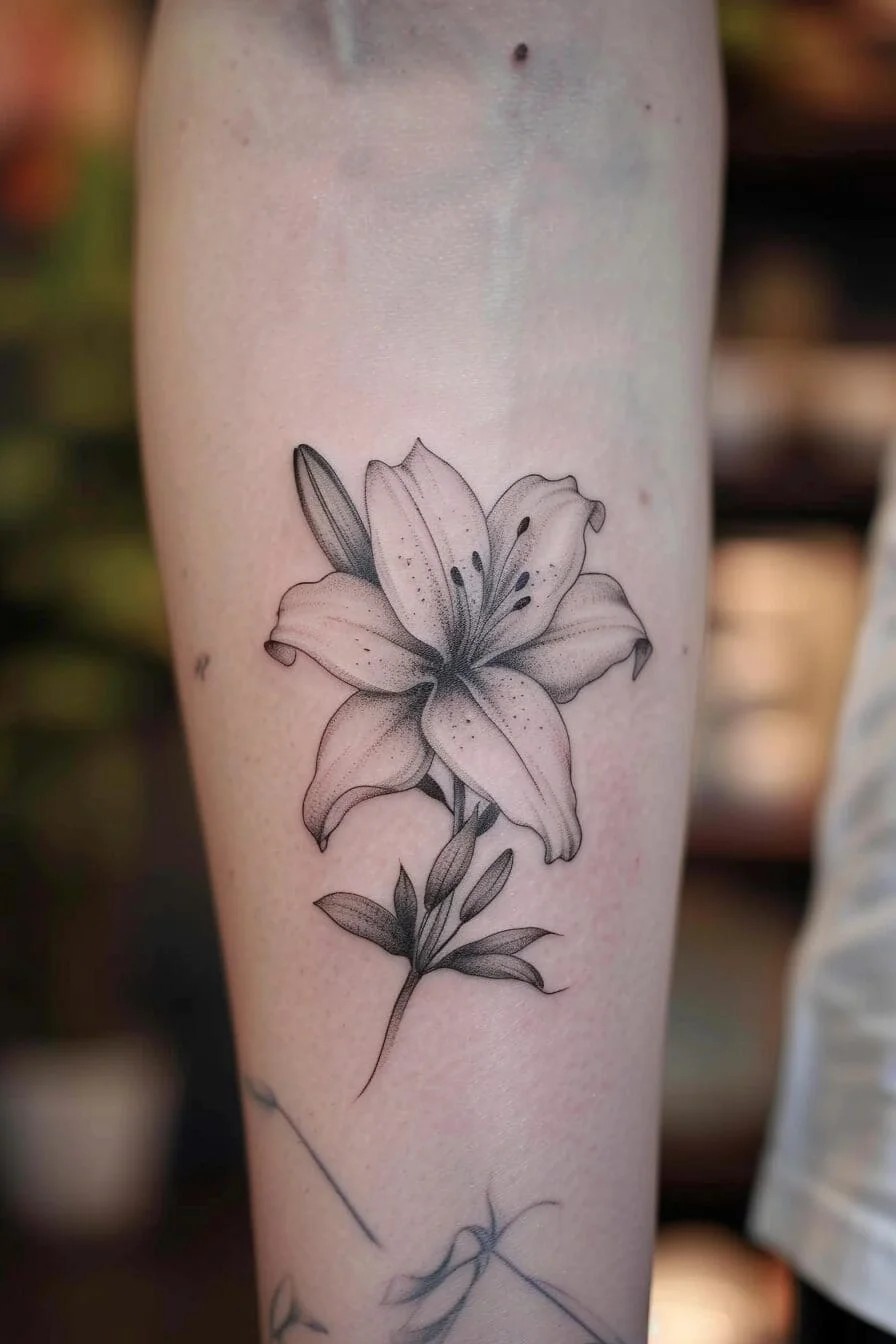 Lily Tattoo