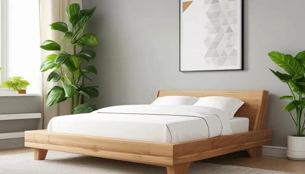 Minimalist bed frames