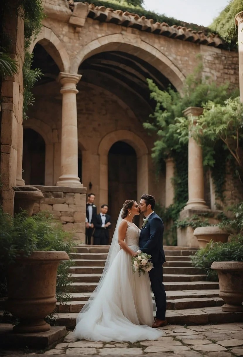 A Small Wedding at A Cultural Heritage Site