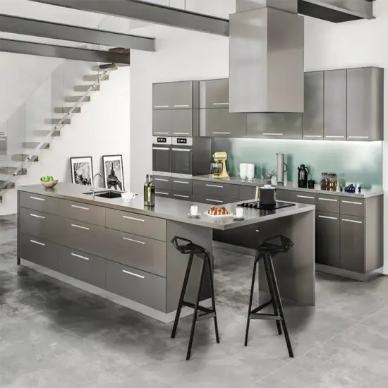 Go for Glossy Gray Finishes