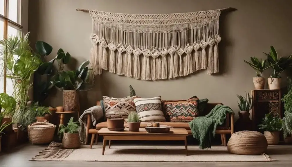 Hang a Macrame Wall Hanging