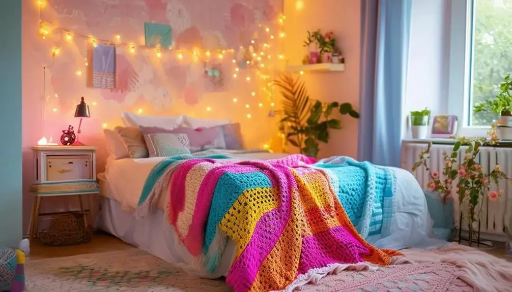 Colorful Throw Blankets