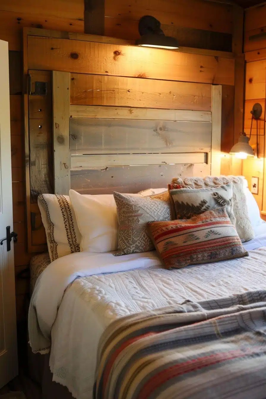 Hang A Headboard To Define The Sleeping Area And Add Visual Interest