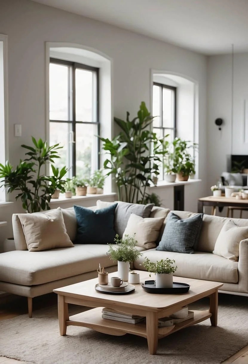 Employ a Minimalist Color Scheme in Your Small Living Room for a Spacious Feel