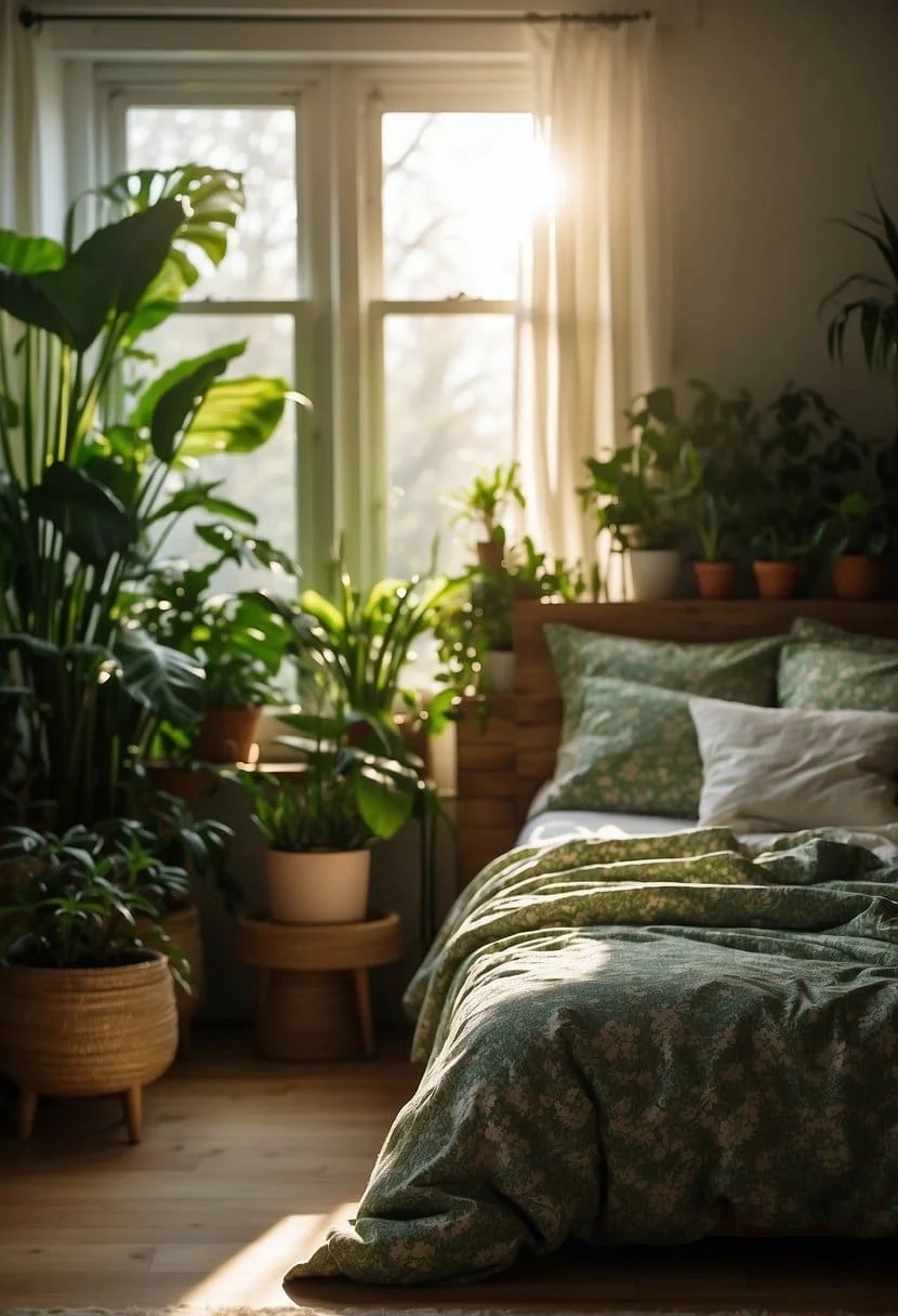 Plant-Themed Girl’s Bedroom