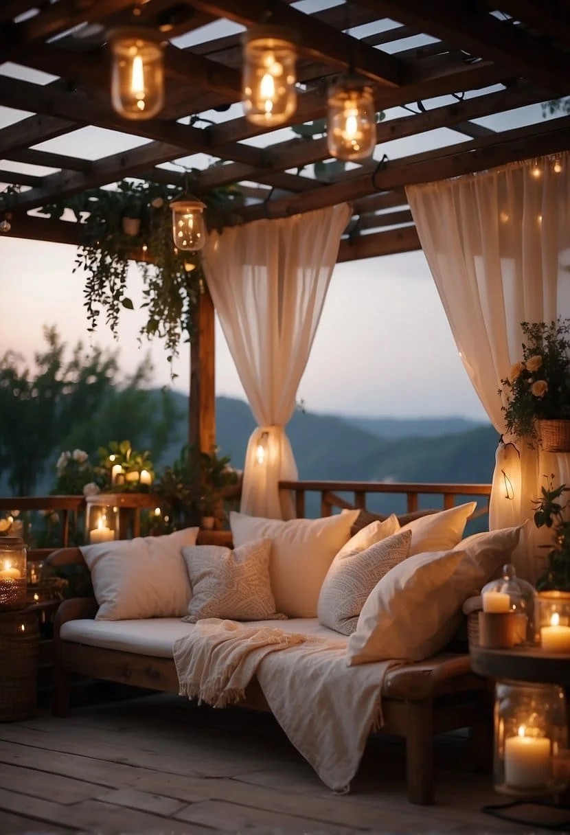 Introduce a Romantic Balcony or Terrace