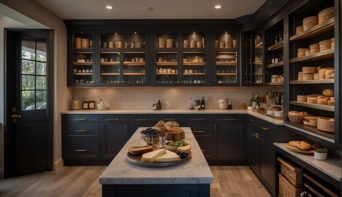 Create a Butler’s Pantry with a Dedicated Cheese and Charcuterie Area