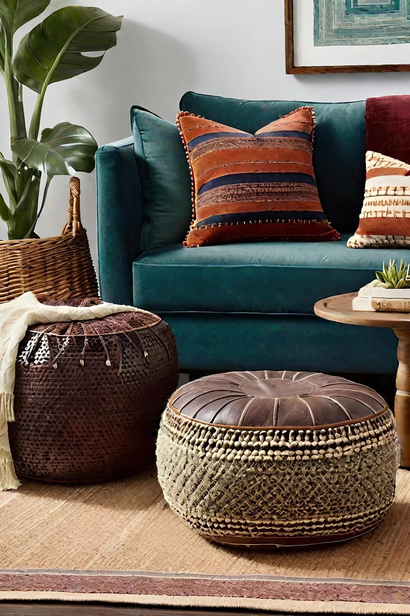 Blending Textures and Fabrics for Bohemian Elegance