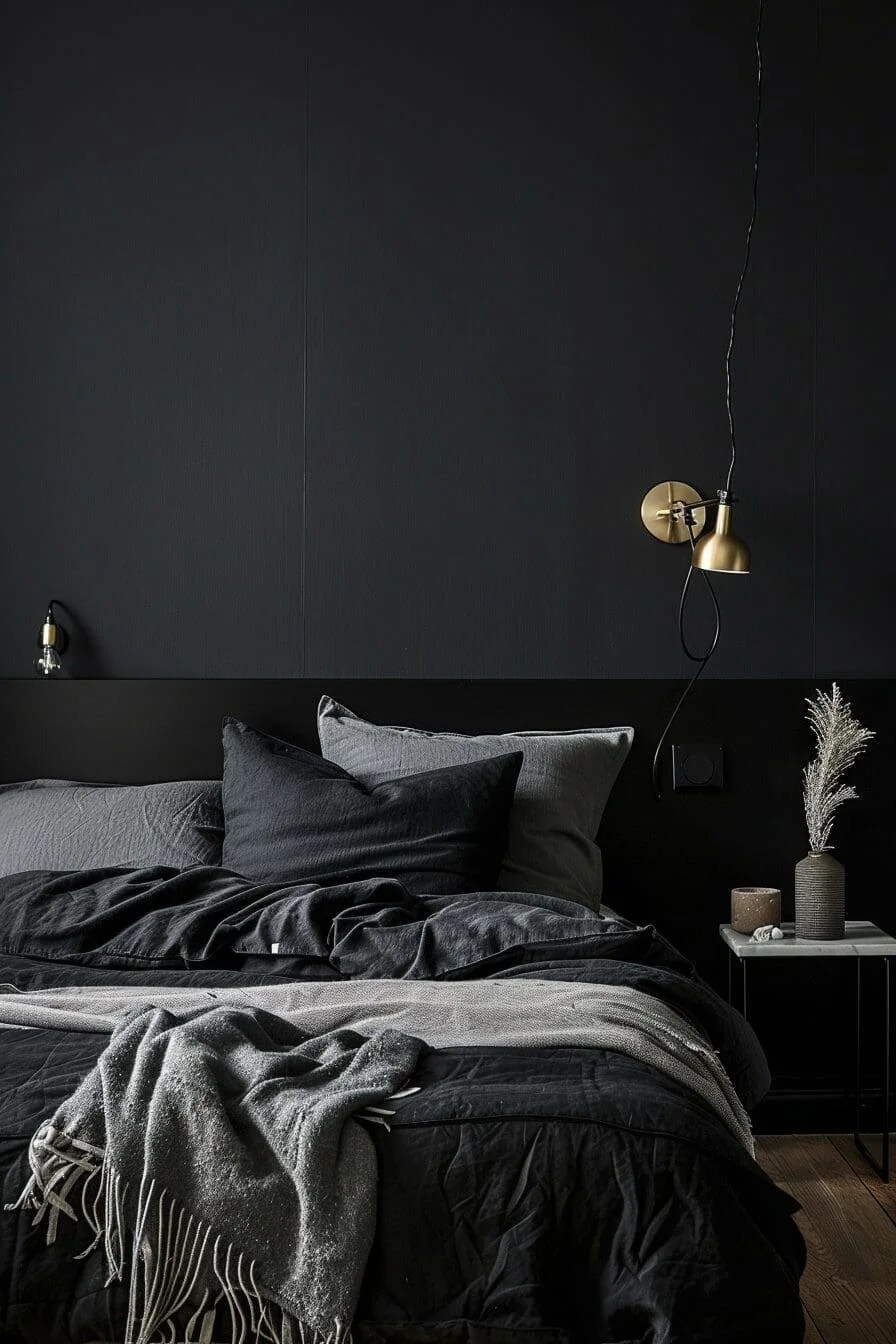 Matte Black Walls