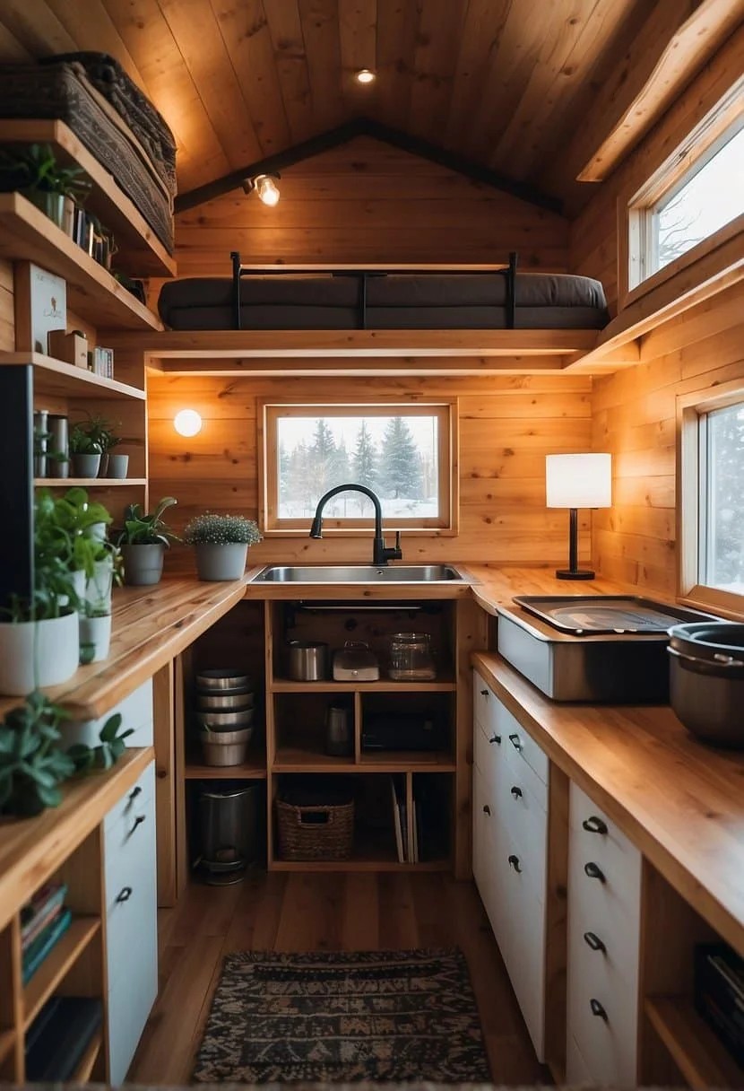 Design a Tiny-House Loft with Built-In Storage