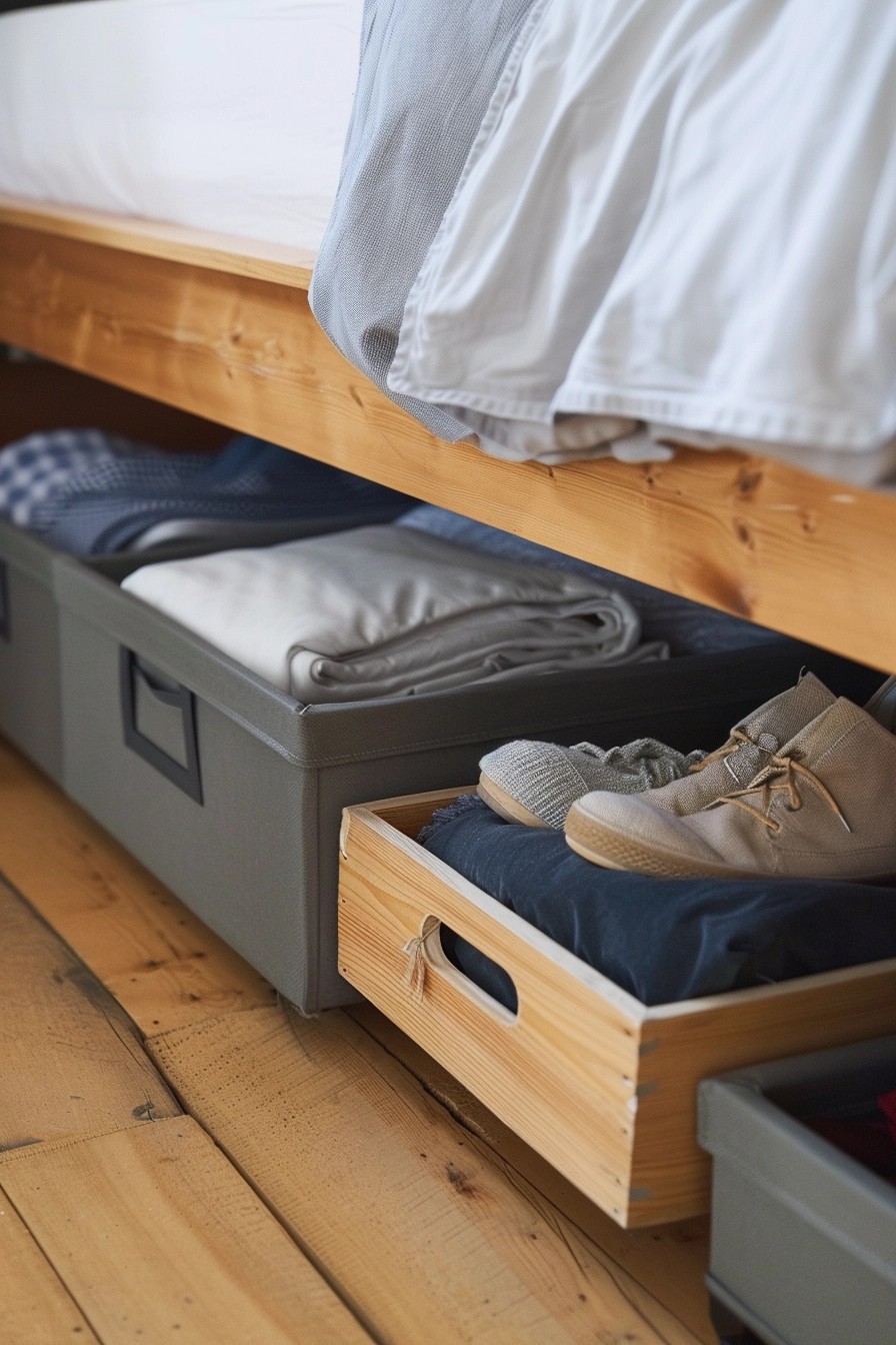 Under-Bed Storage Boxes for Seasonal Items