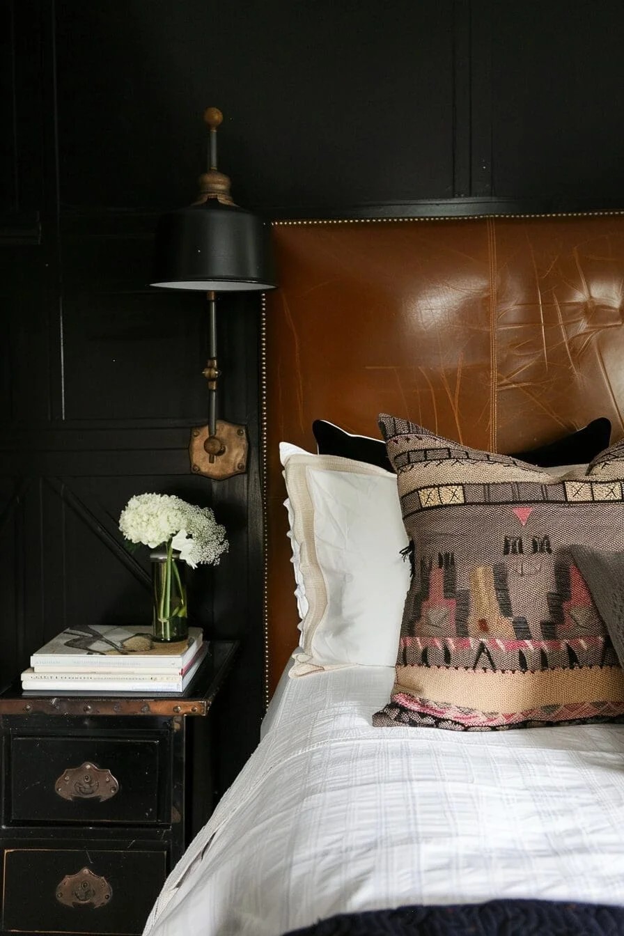 Leather Headboard