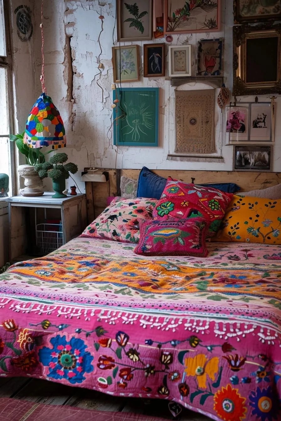 Opt for a Colorful Bedspread