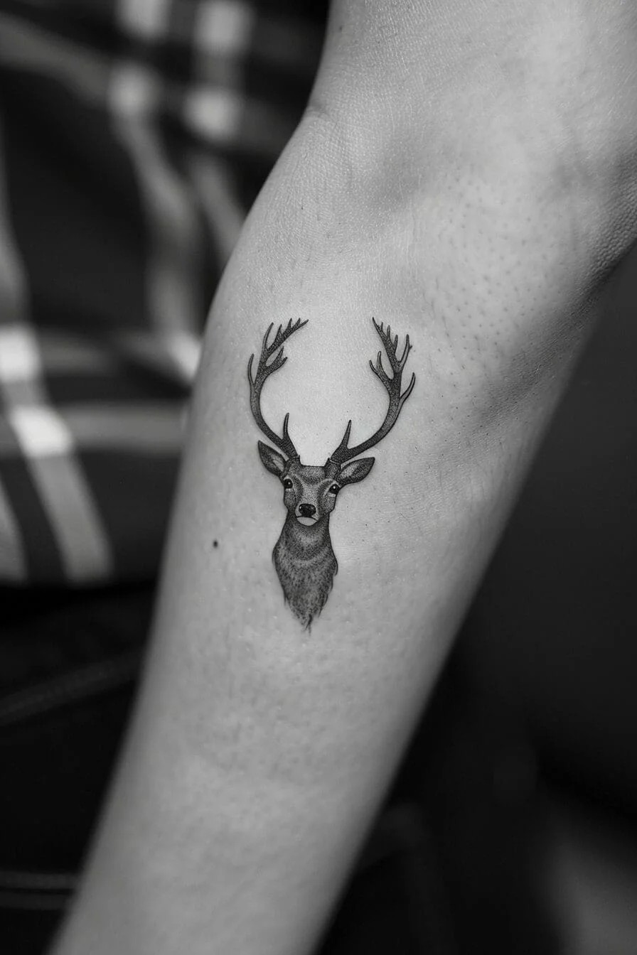 Deer with Antlers