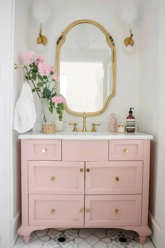 Blush Pink Vanity