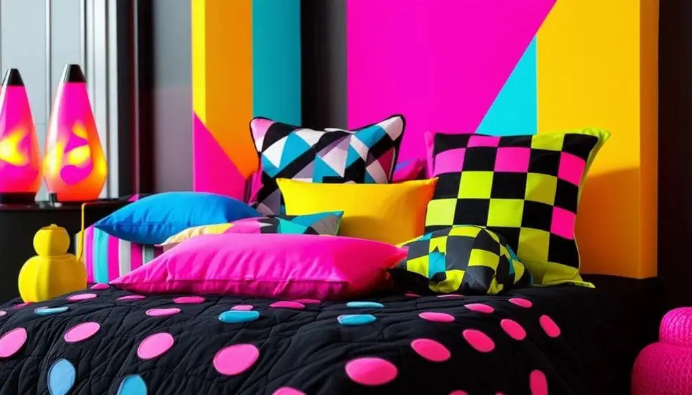 Retro Patterned Pillows