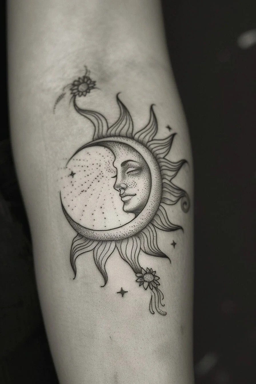 Sun and Moon