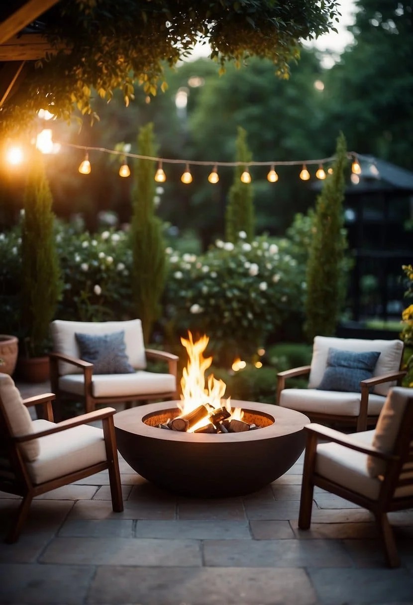 Outdoor Fire Pit or Chiminea