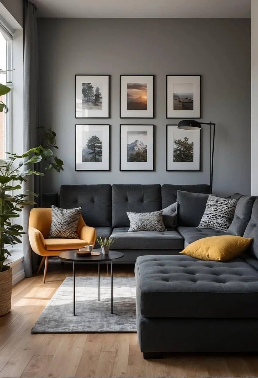 Create a Gallery Wall in Your Small Apartment for Personal Touch