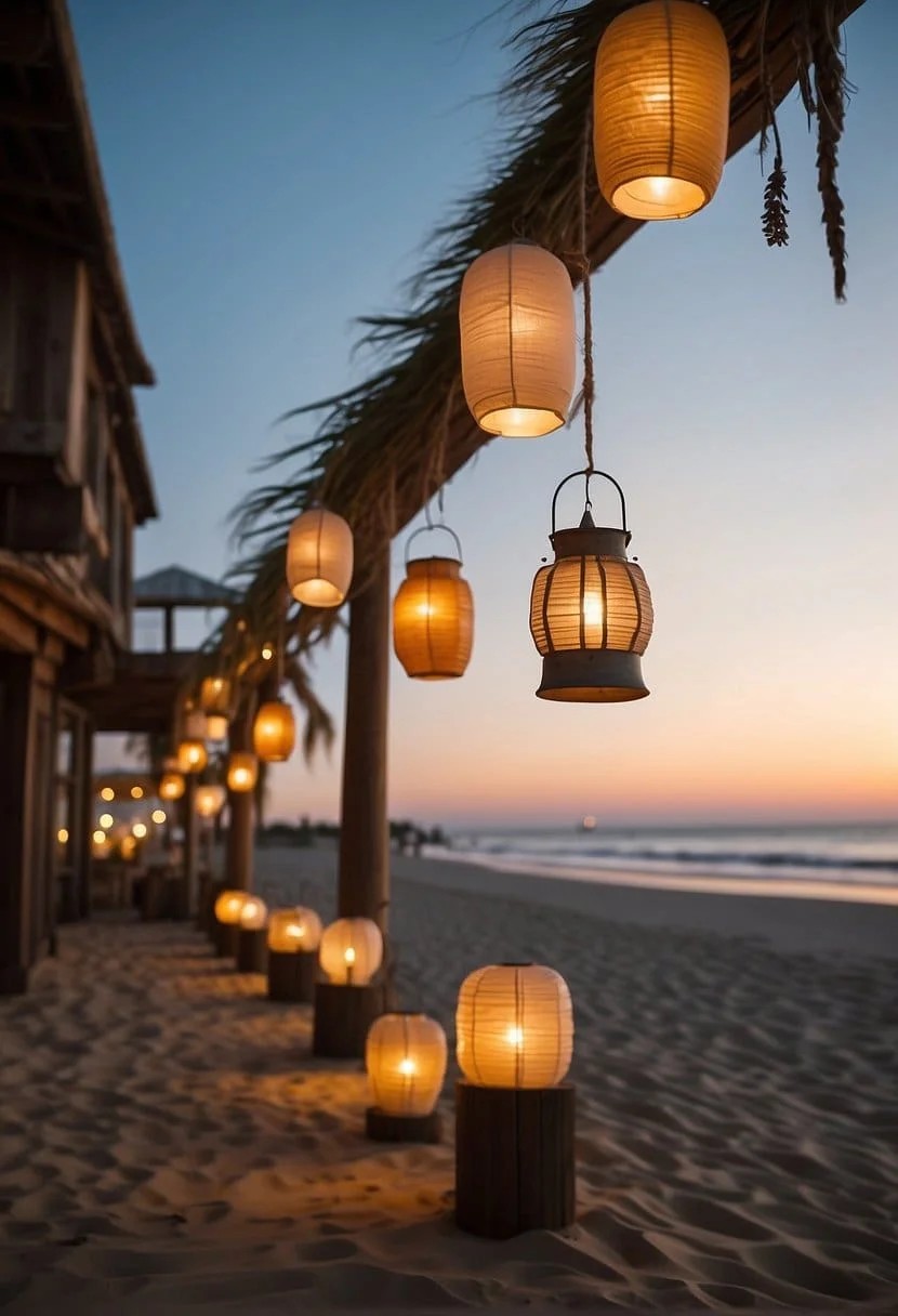 Coastal Charm Hanging Lanterns