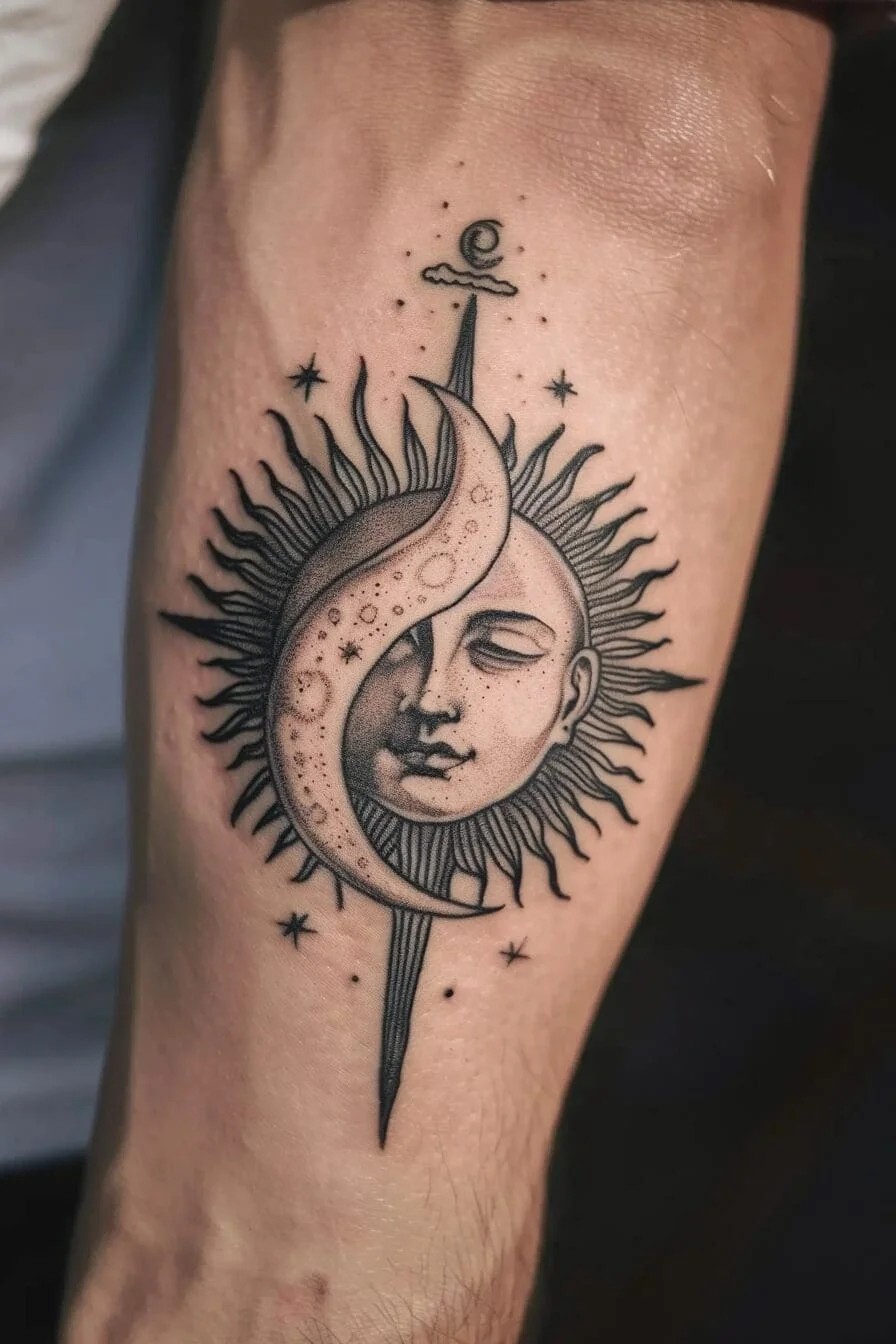 Sun and Moon