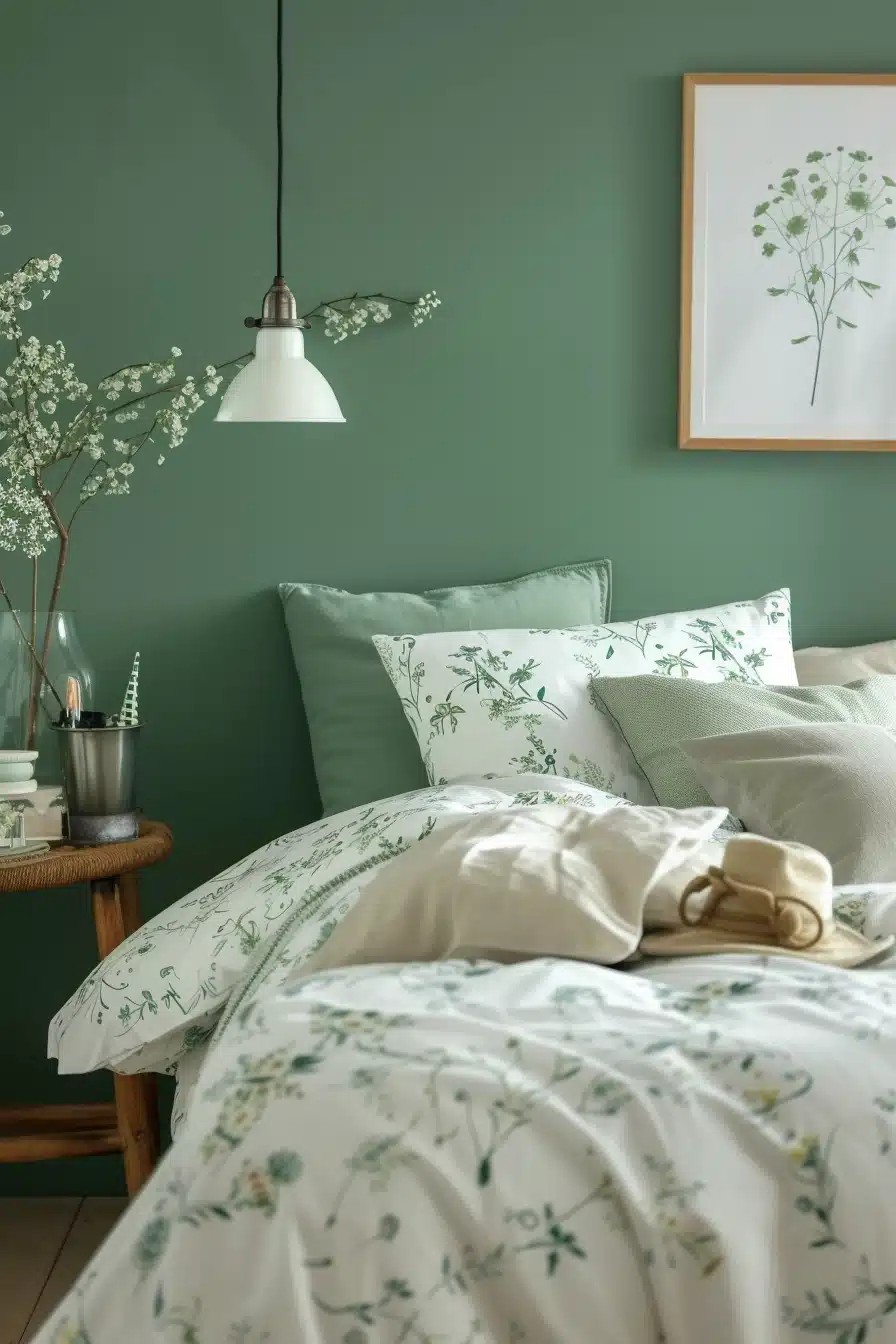 Use a Green Accent Wall