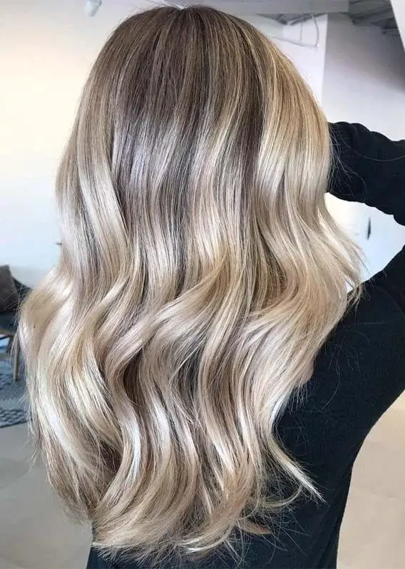 Cool Blonde Balayage