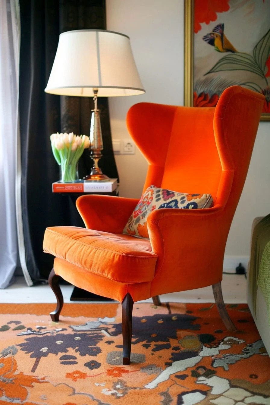 Tangerine Armchair