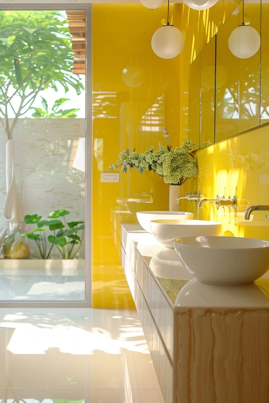 Sunny Yellow Walls