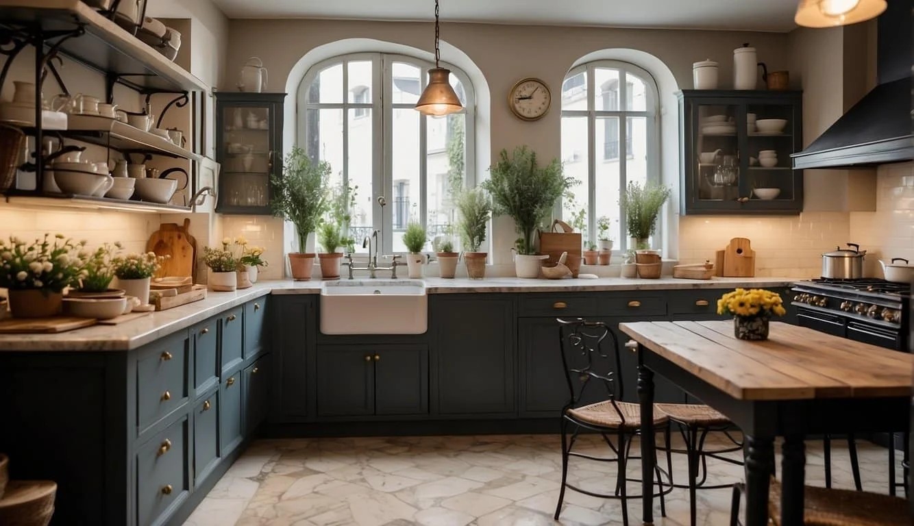 Parisian Chic Kitchen Decor