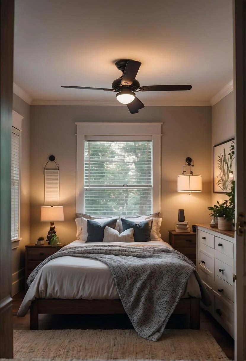 Ensure Good Ventilation in Your Small Guest Bedroom