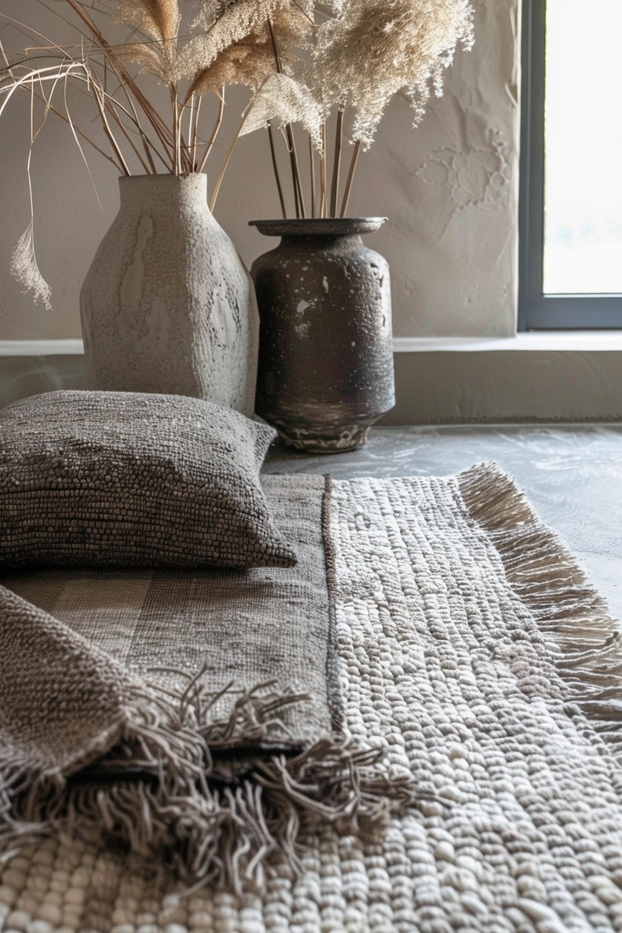 Layer Rugs for Added Texture