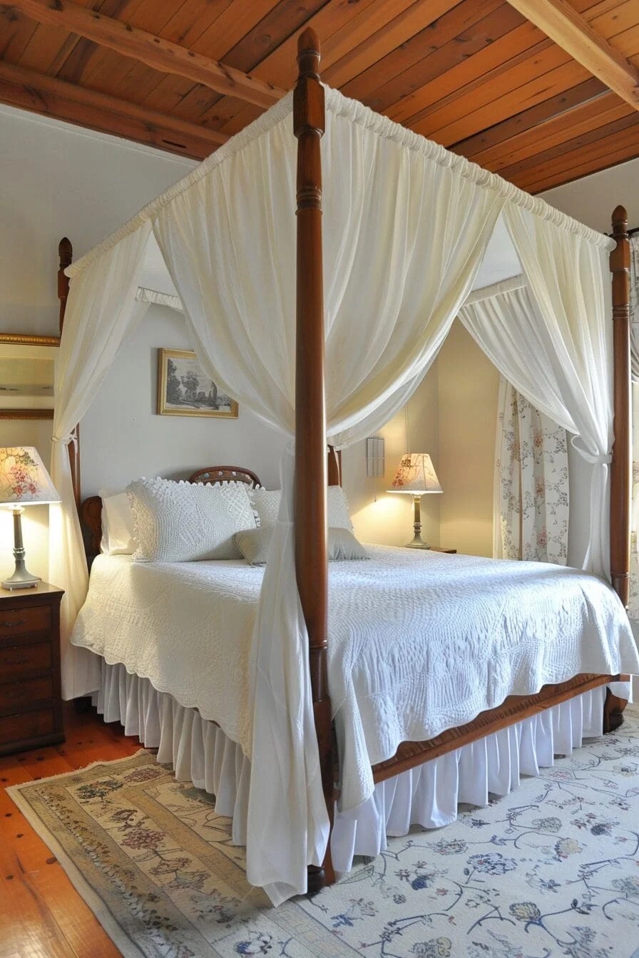 Four-Poster Canopy Bed