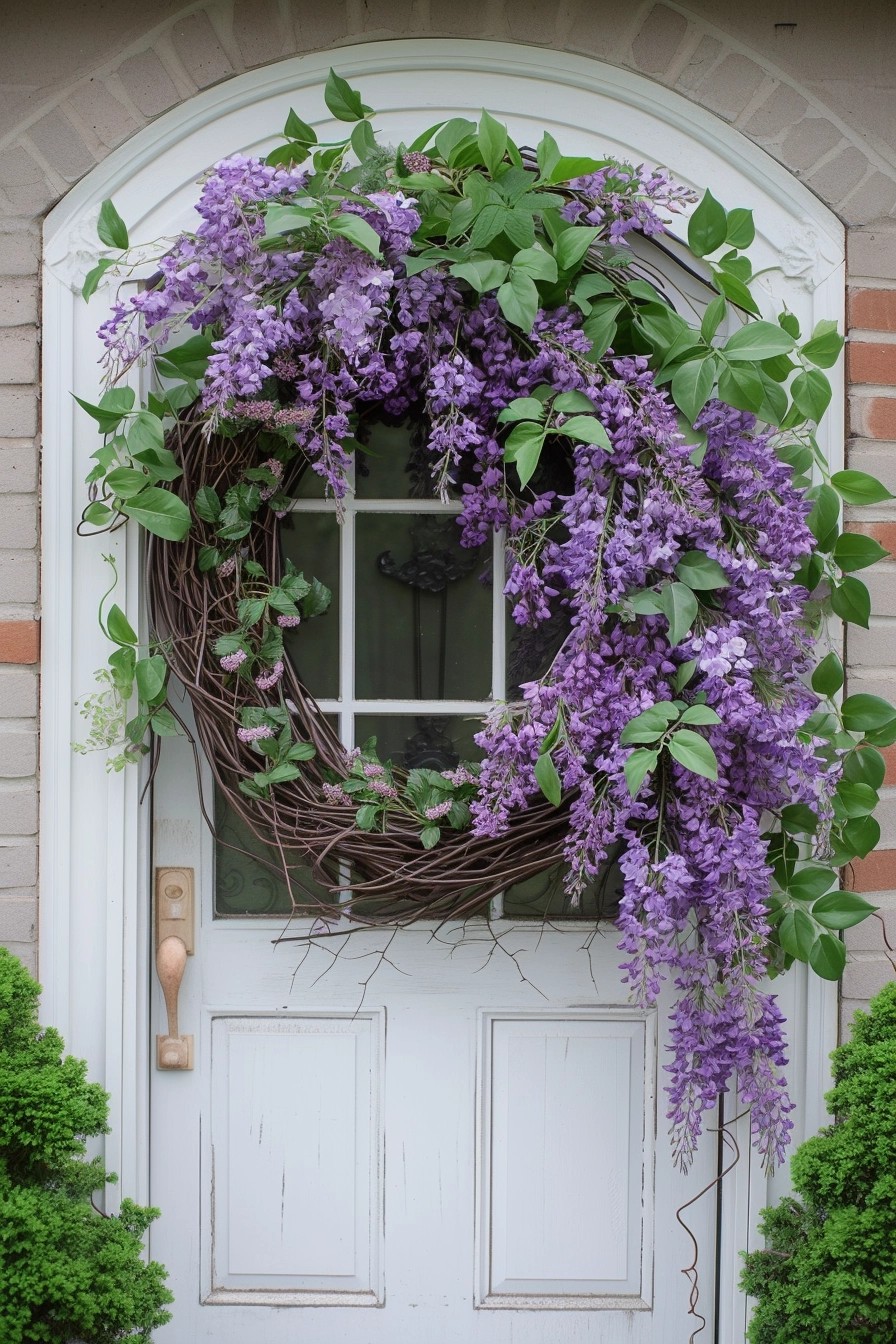 Wisteria Wonderland Wreath