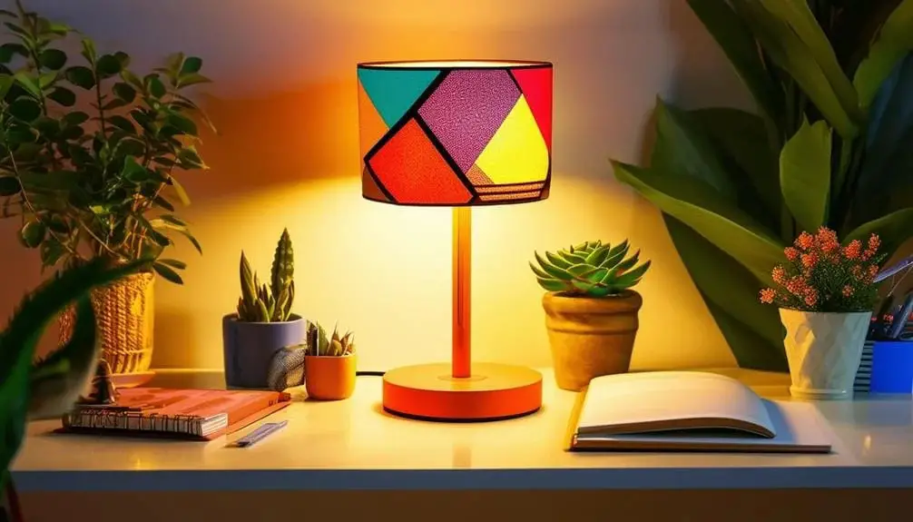 Funky desk lamp