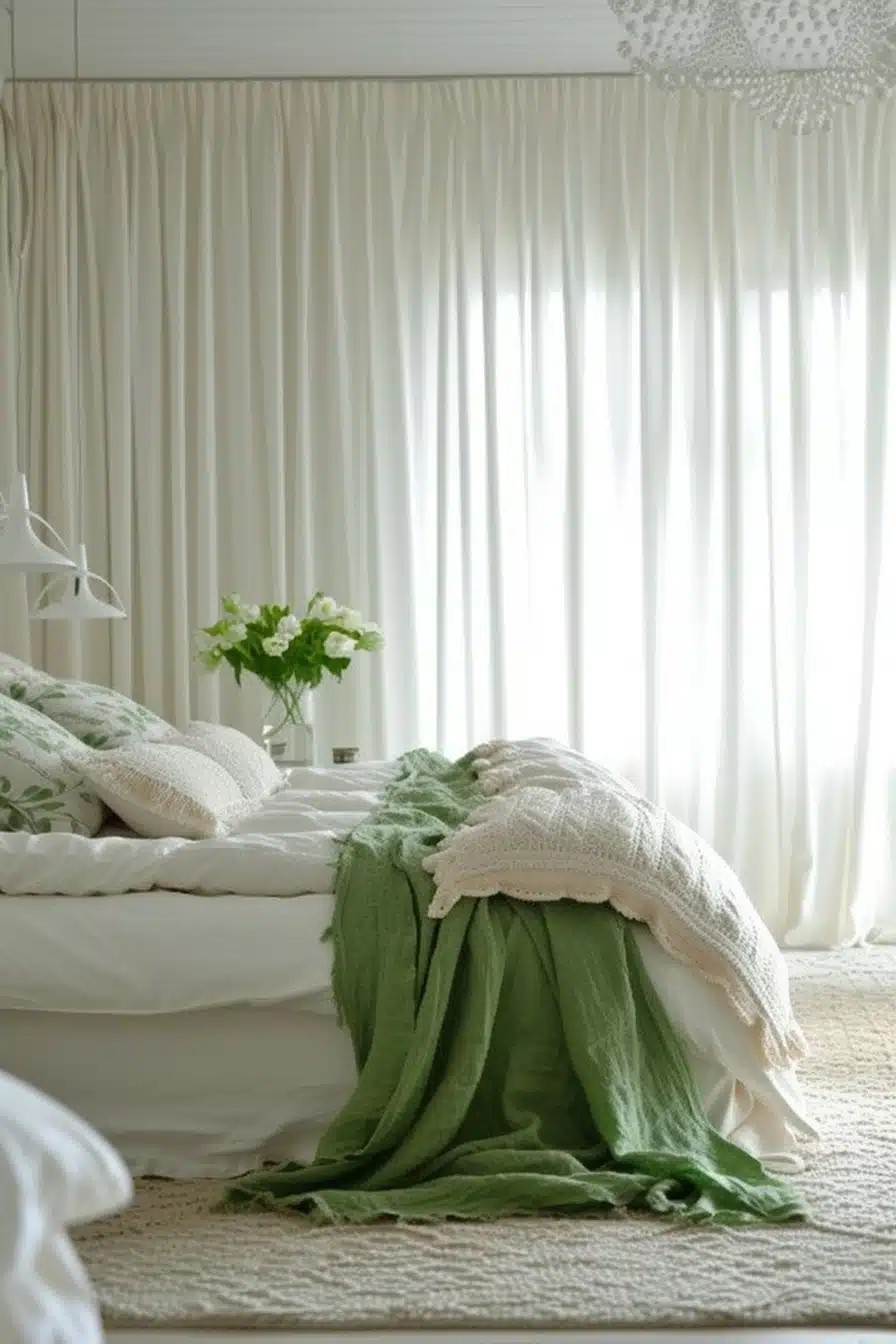 Opt for White Window Treatments