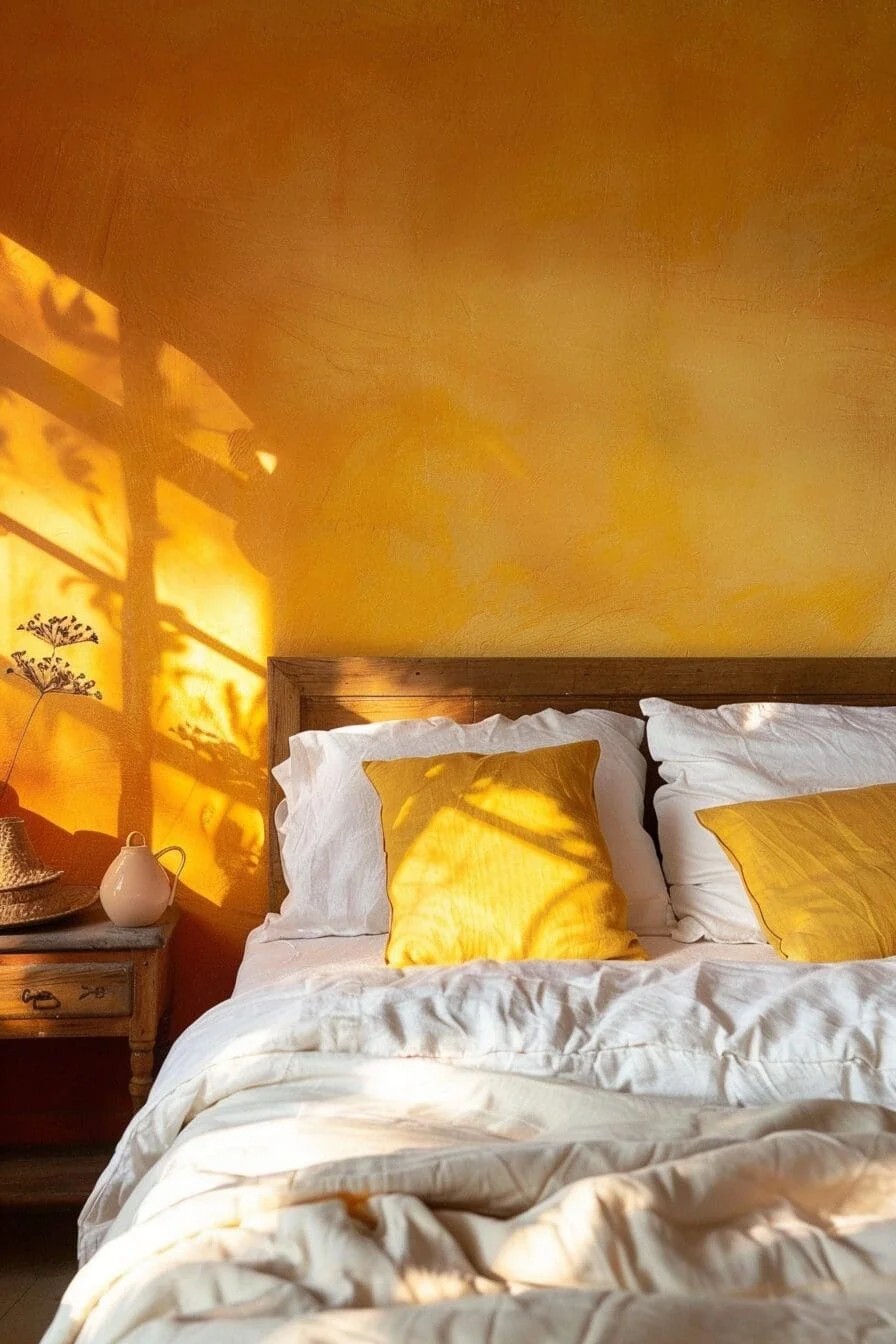 Ombre Yellow Wall Paint