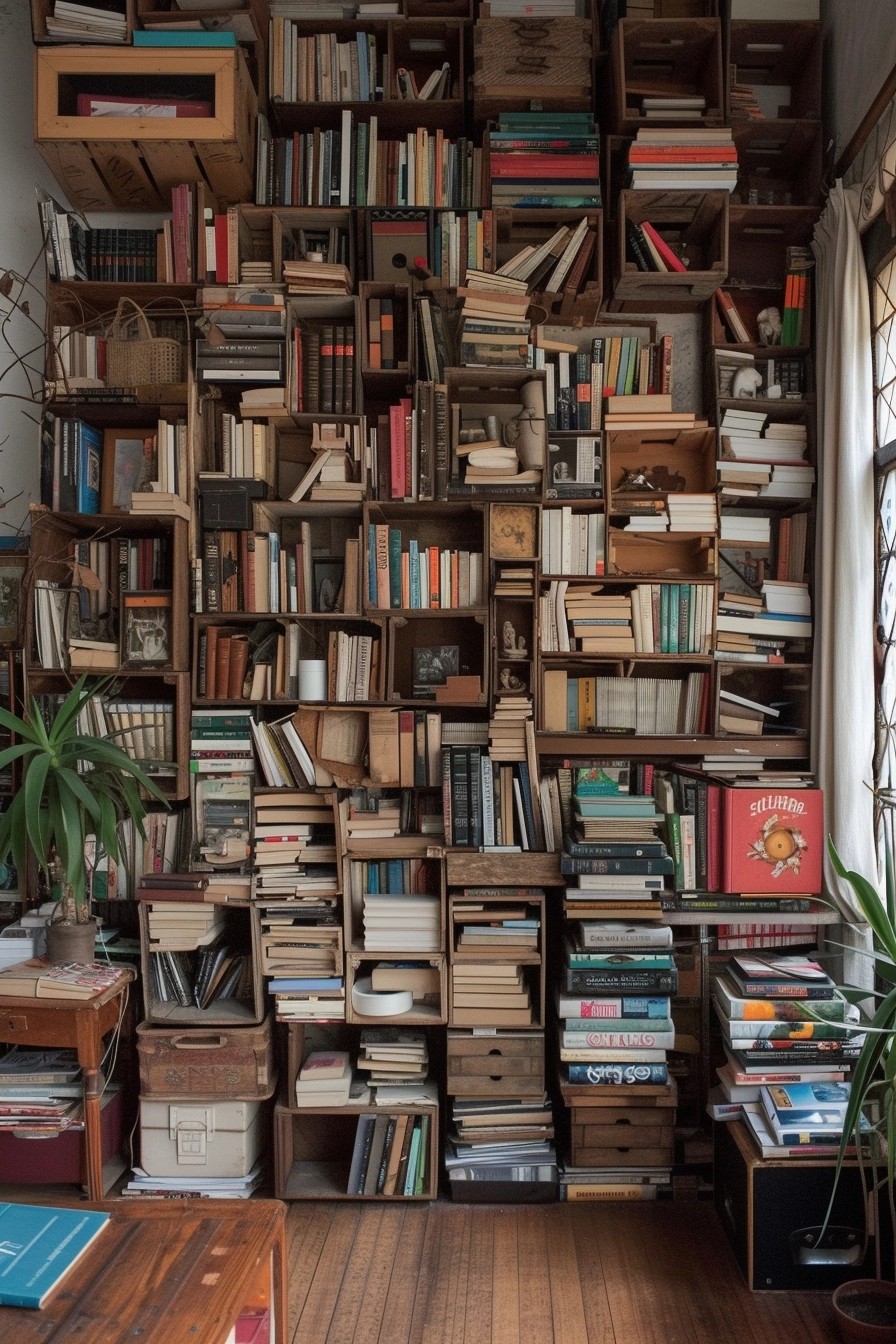 Unconventional Shelving